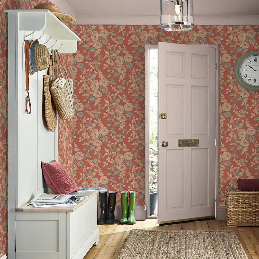 Tapet Laura Ashley Alyworth Trail Brun