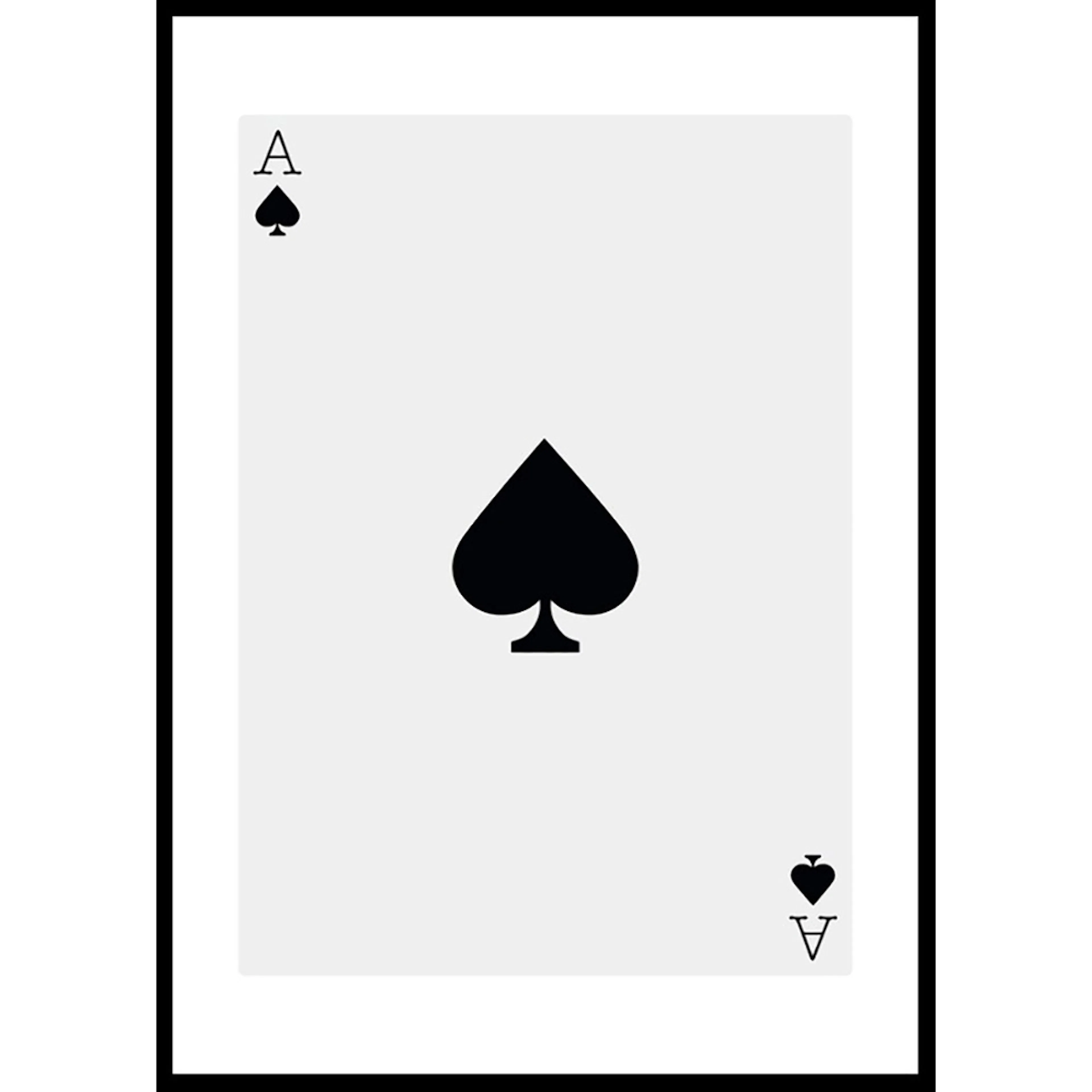 Poster Gallerix Ace Of Spades