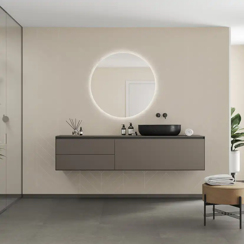 Våtrumsskiva Fibo 5233-M78 EM Light Sand 10x620x2400 mm