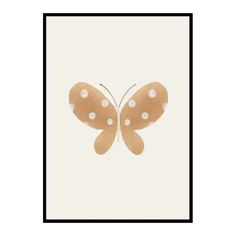 Poster Gallerix Brown Butterfly