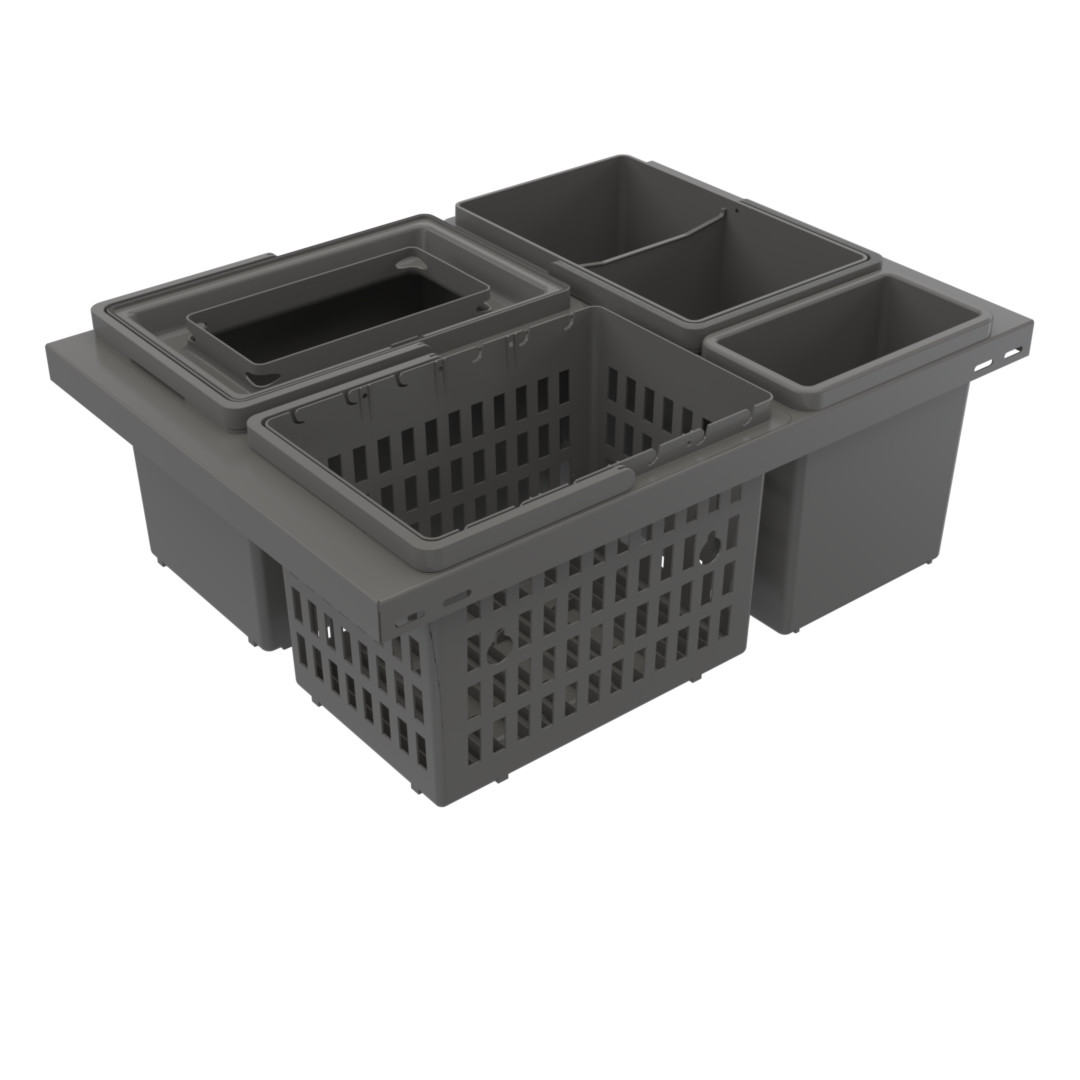 Källsortering Beslag Design Cube Basic Low Eco