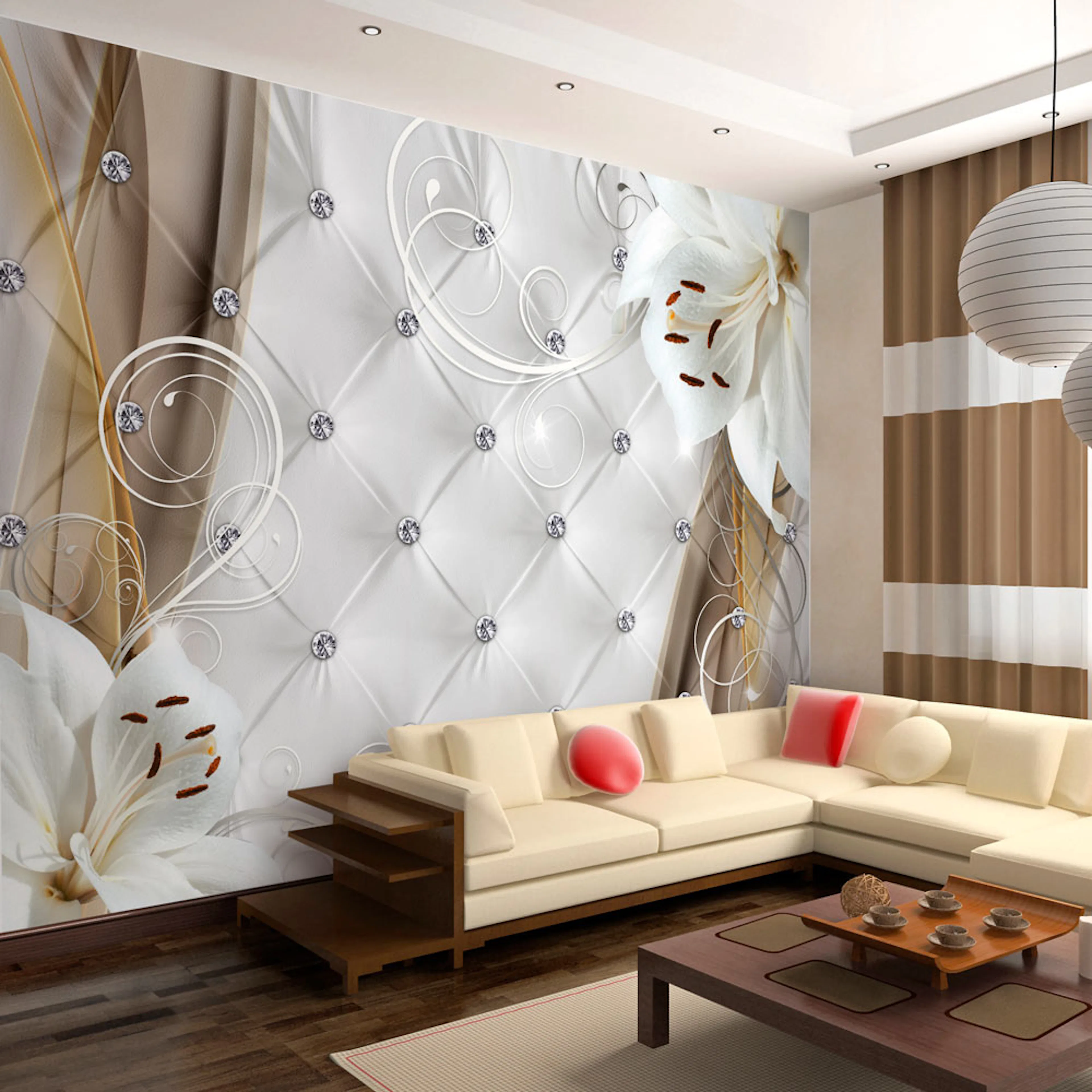 Fototapet Arkiio Morning Lilies