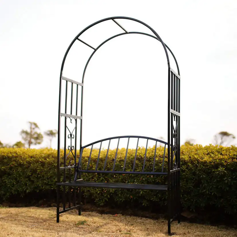 Rosenbåge Metalcraft med Sittbänk