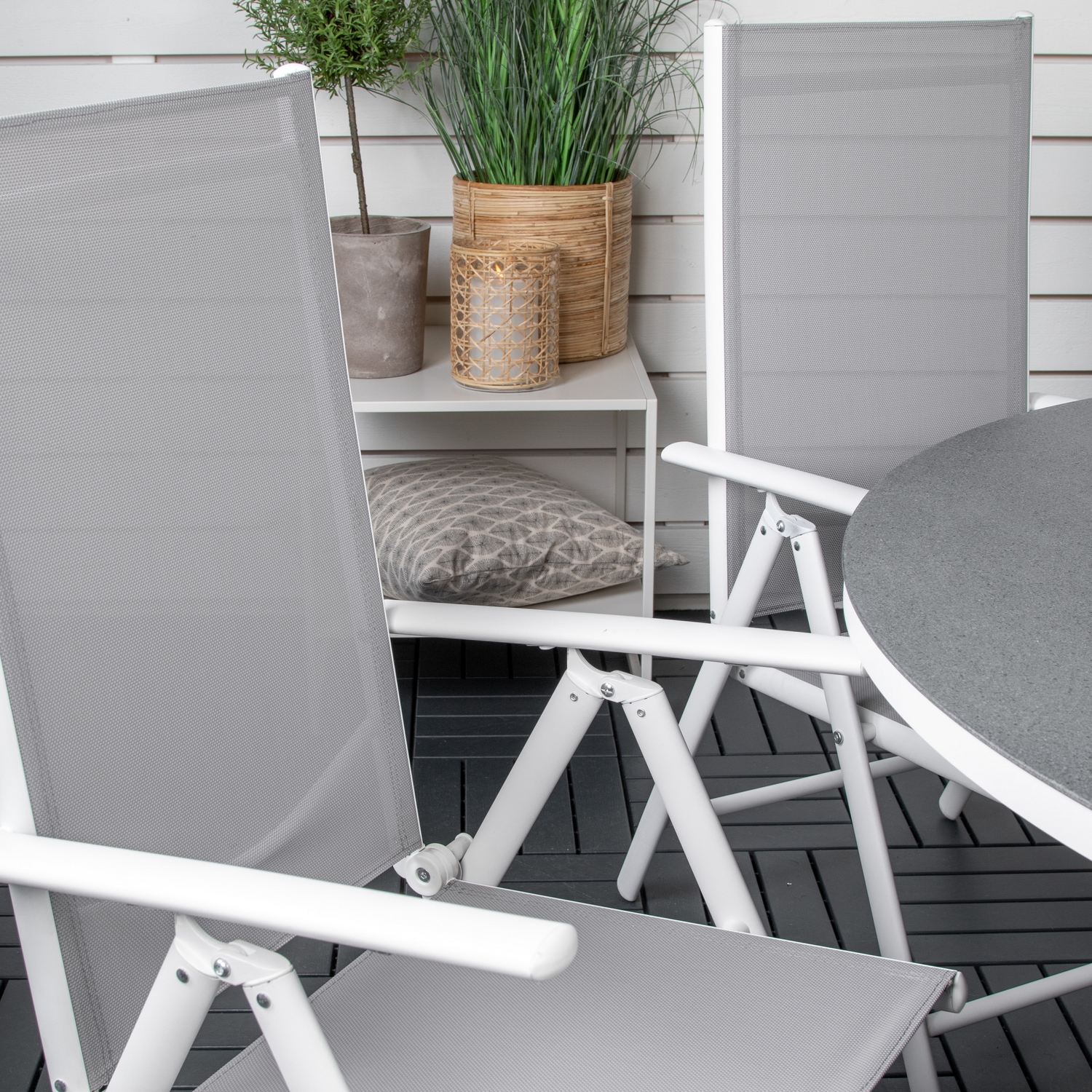 Matgrupp Venture Home Copacabana med 6 Bront Positionsstolar