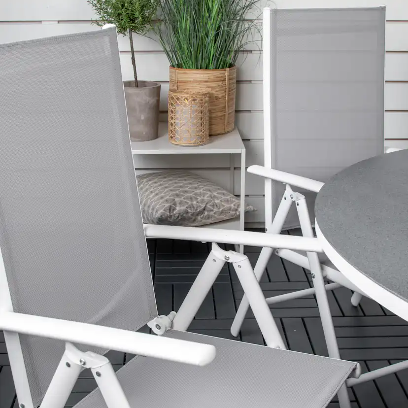 Matgrupp Venture Home Copacabana med 6 Bront Positionsstolar