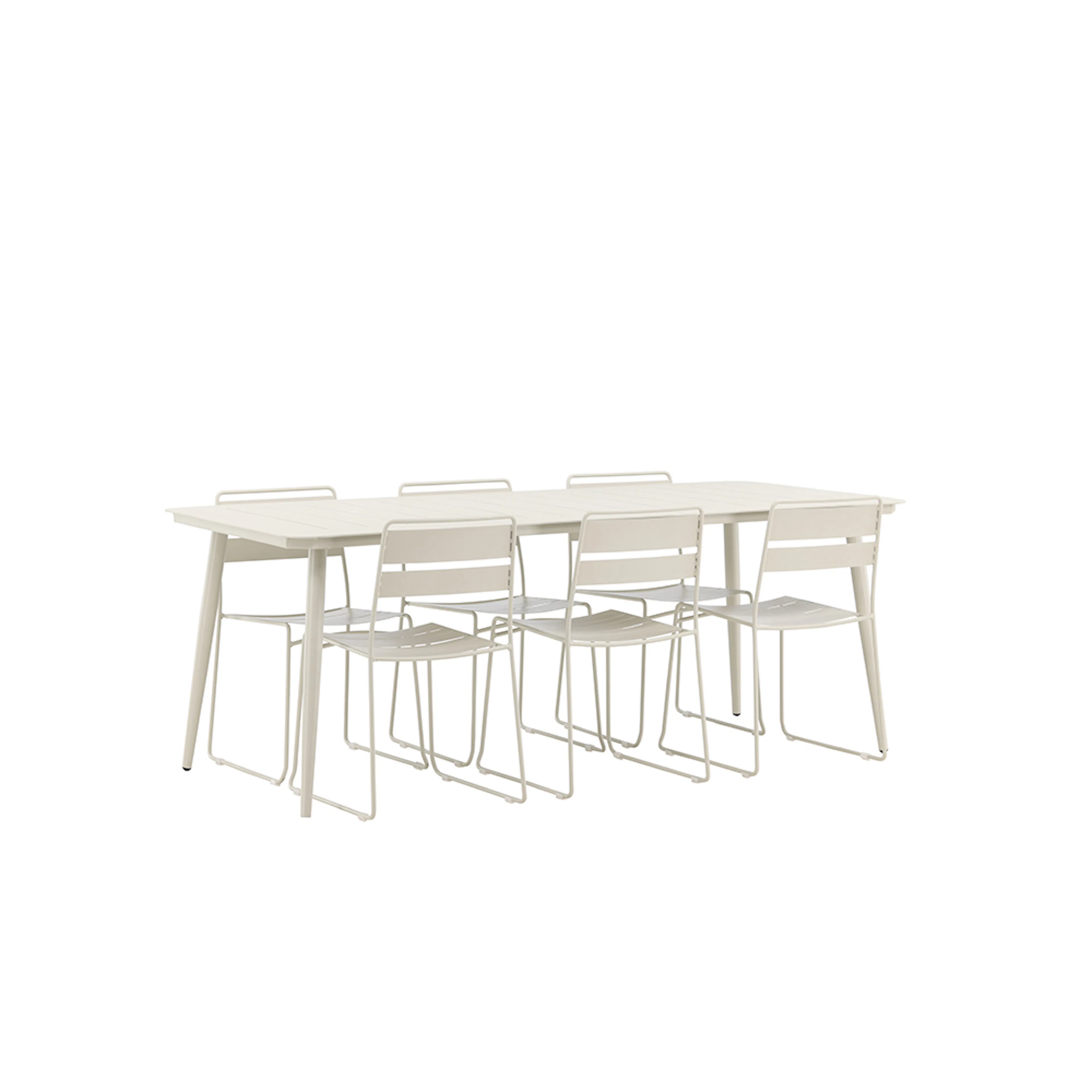 Matgrupp Venture Home Lina med 6 Lina Stolar