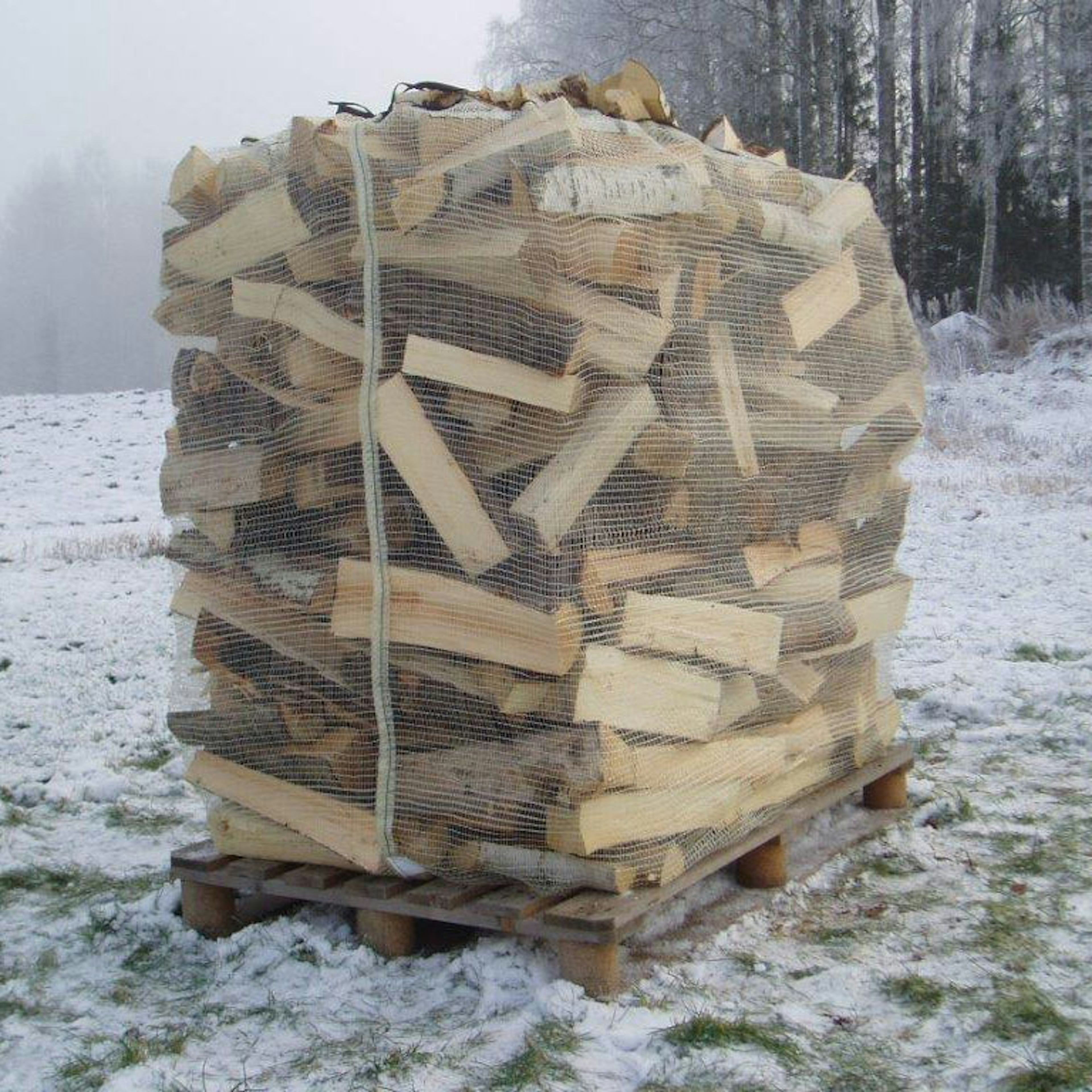 Vedsäck Willab för Europall (Exkl. Ved)