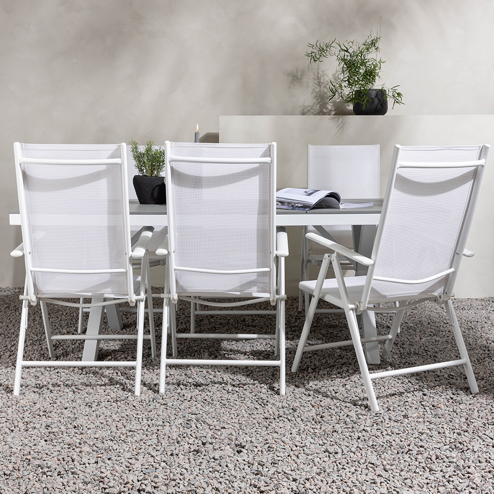 Matgrupp Venture Home Garcia Bord med 6 Break Stolar