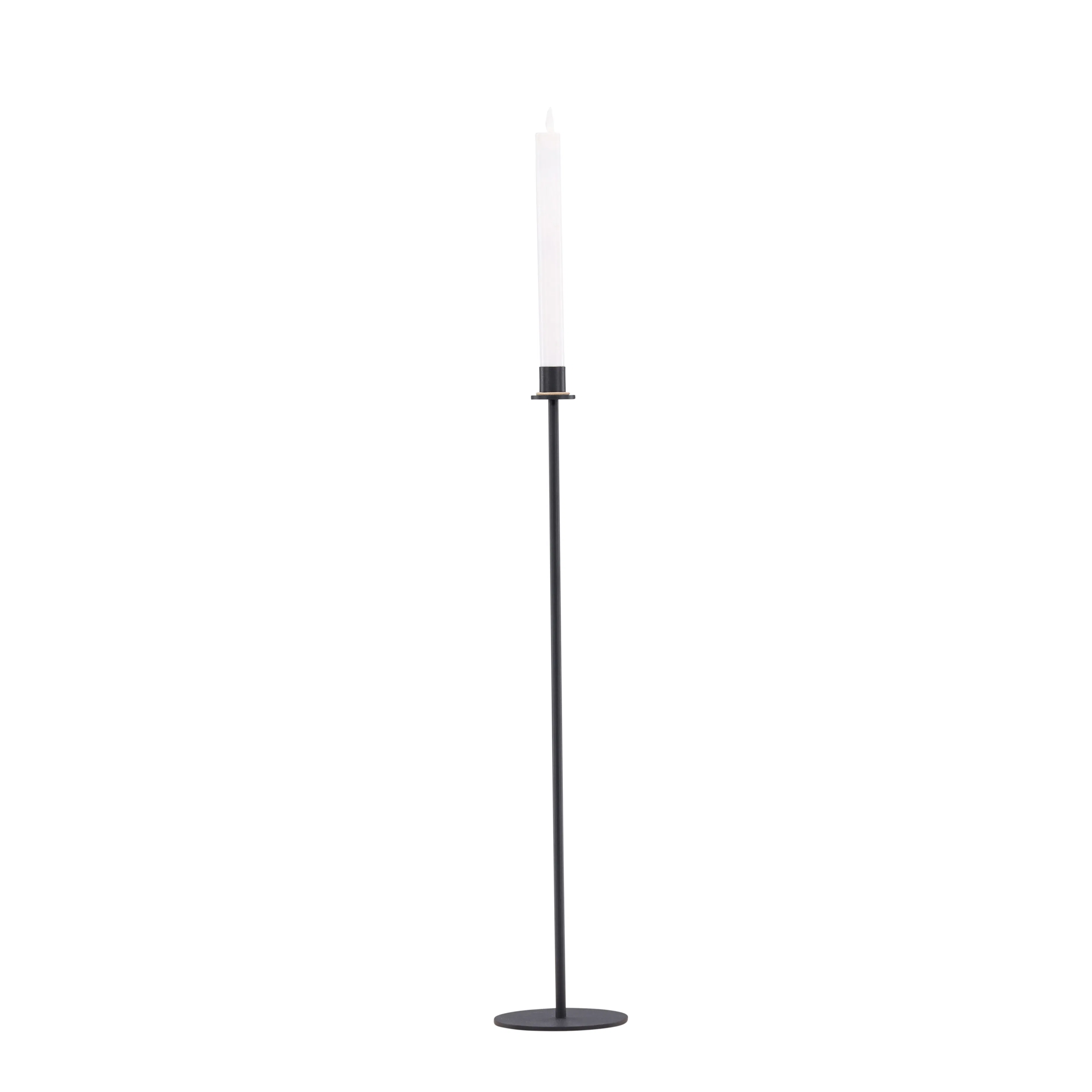 Högehall H70cm Candlestick  - Black  / 70 cm