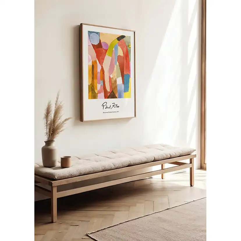 Poster Gallerix Movement Of Vaulted Chambers By Paul Klee