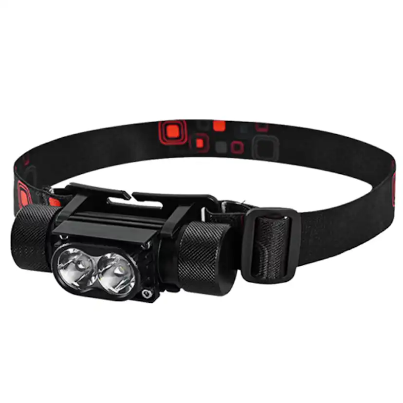 Pannlampa Briv HL800R Twin 800 lm