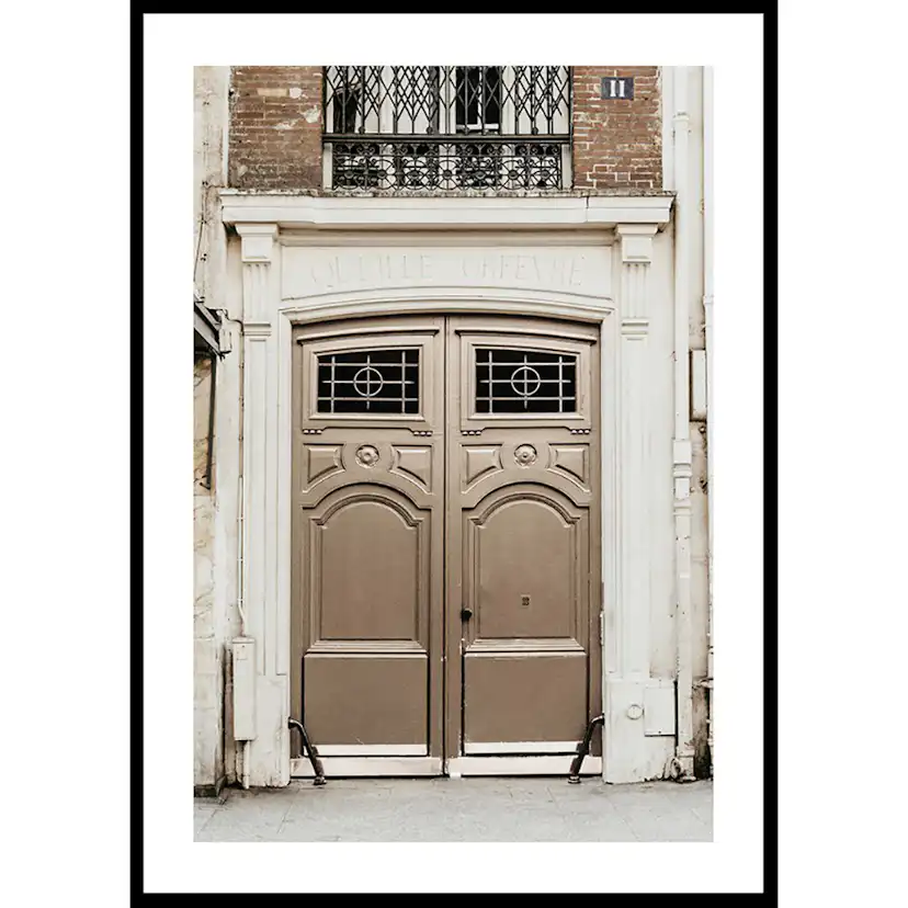 Poster Gallerix Front Door In Paris