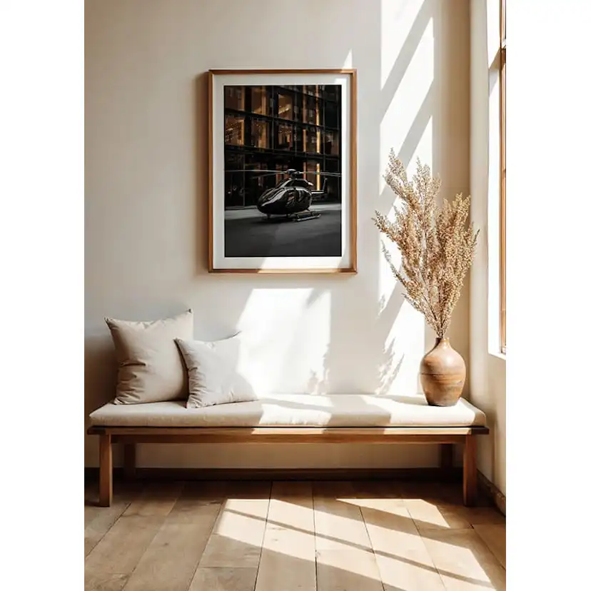 Poster Gallerix Helicopter Street View No2