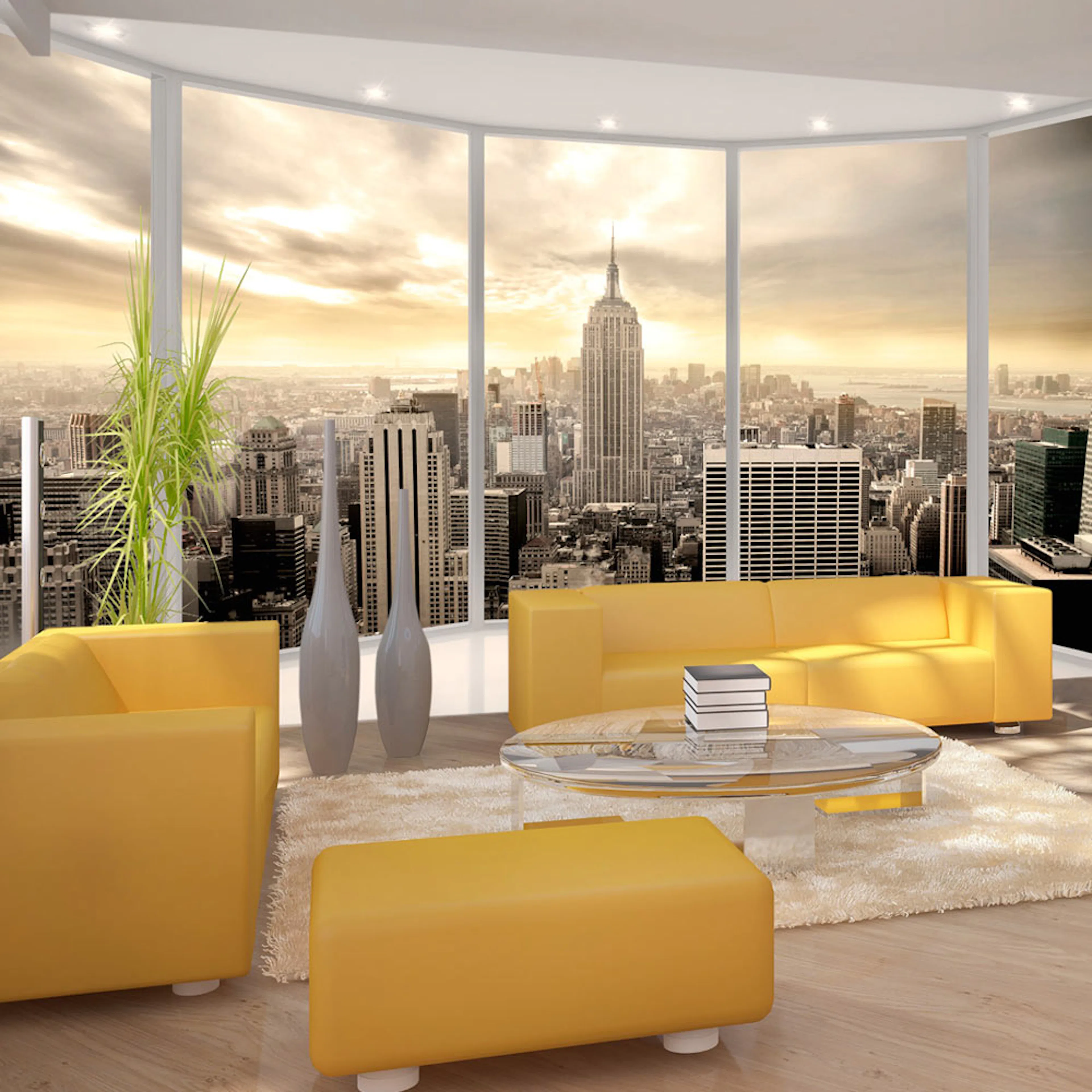 Fototapet Arkiio Sunny Morning In New York City