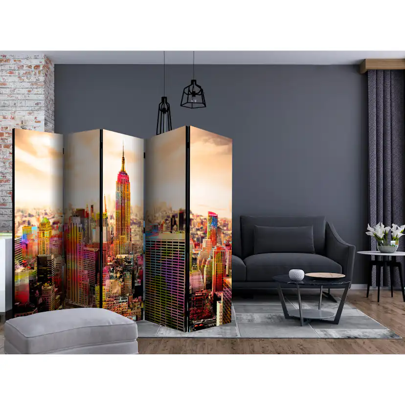 Rumsavdelare Arkiio Colors of New York City III 225x172 cm