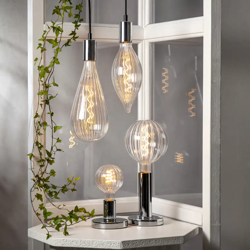 LED-lampa Star Trading Decoled Line E27 P125