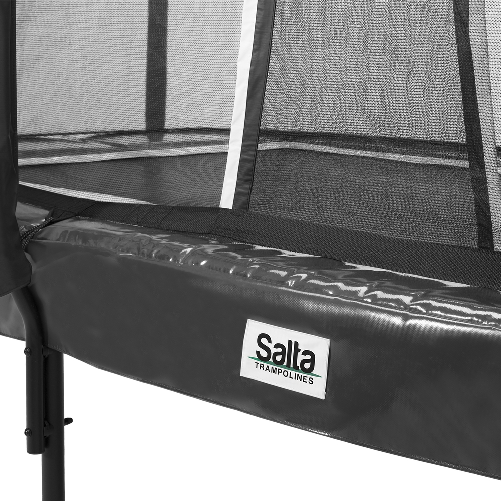 SALTA Trampoline First Class rectangular 214x366 cm, black i 366 cm