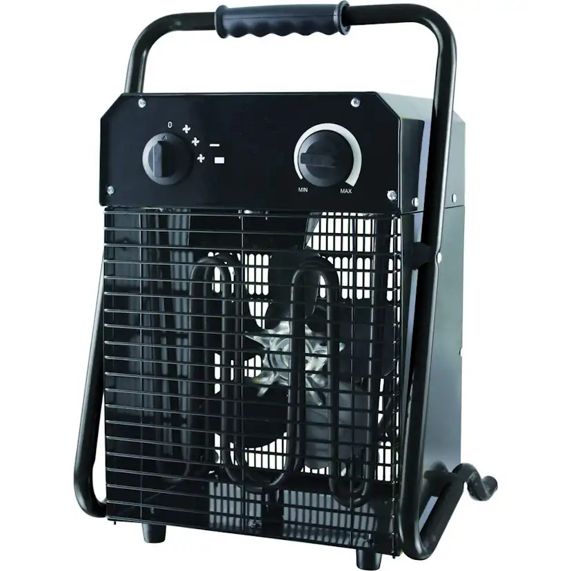 Värmefläkt Gelia Bygg 3,3 kW 230 V IP24 med Bärhandtag