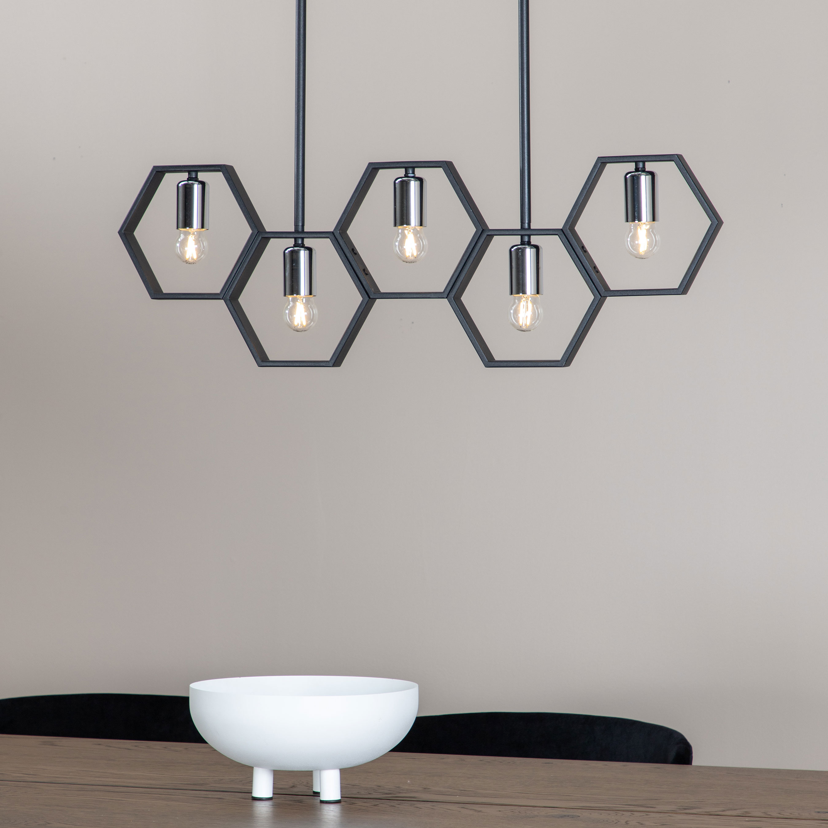 Taklampa Venture Home Quentin 5L