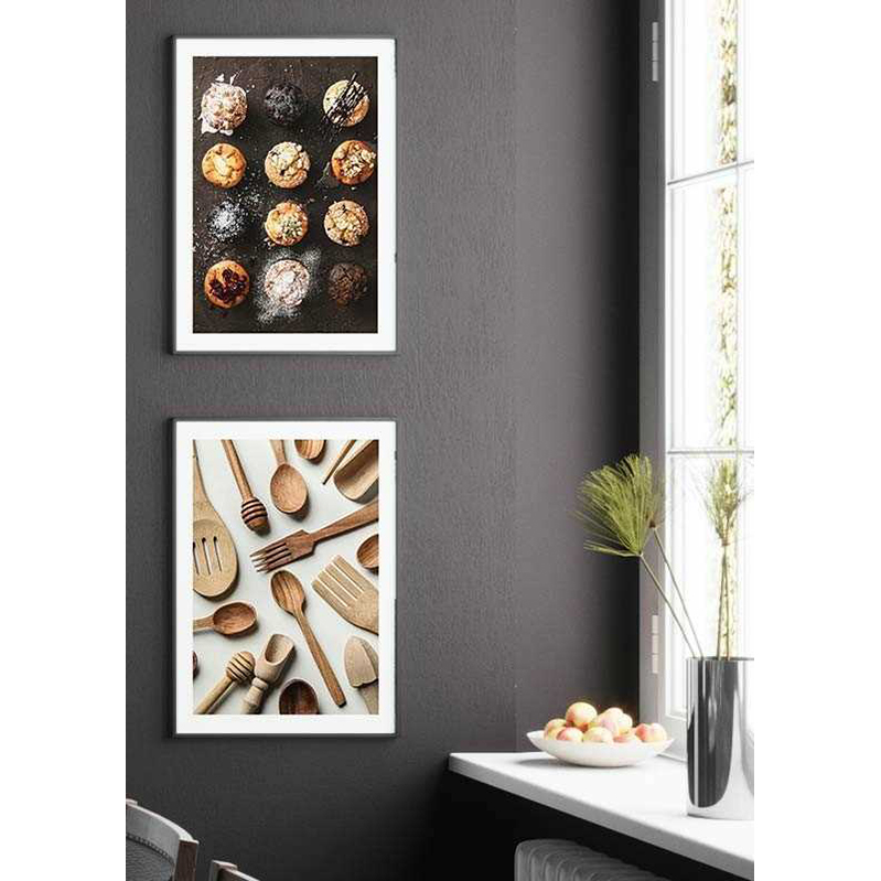 Poster Gallerix Wooden Kitchen Tools