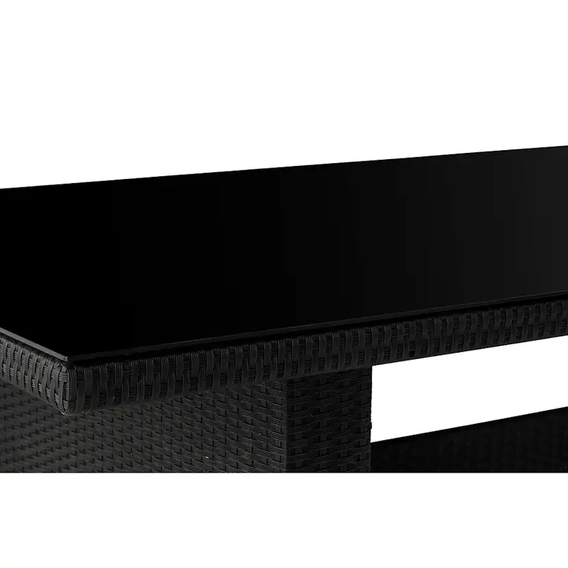 Matbord Comfort Garden Majestic 210x100 cm Svart