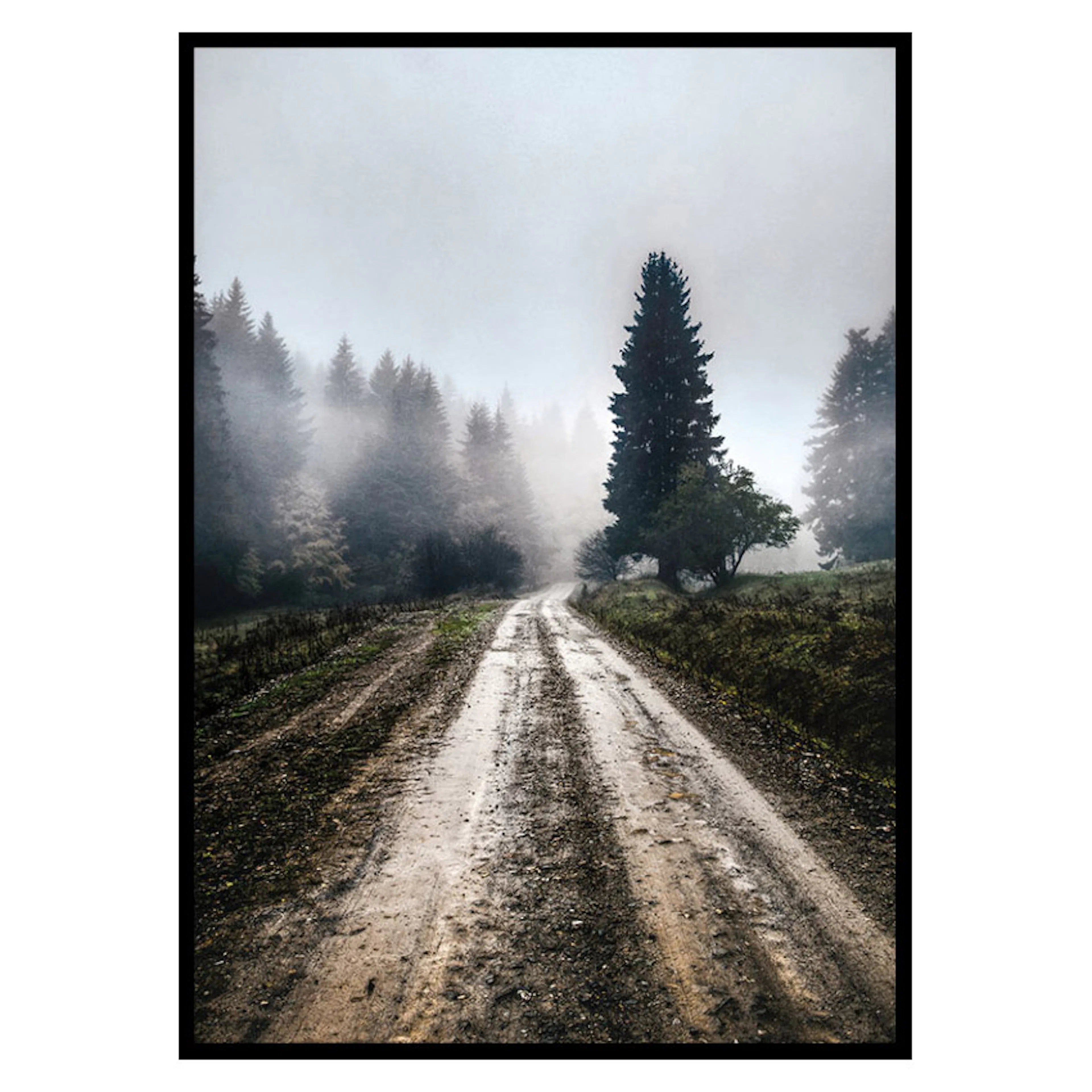 Poster Gallerix Muddy Raod No2