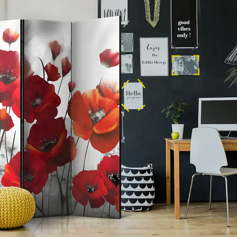 Rumsavdelare Arkiio Poppies In The Moonlight 135x172 cm