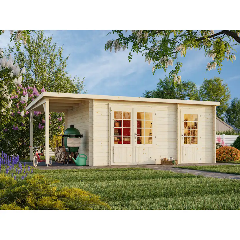 Ella 13,1+3,9 m2 Impregnerad transparent