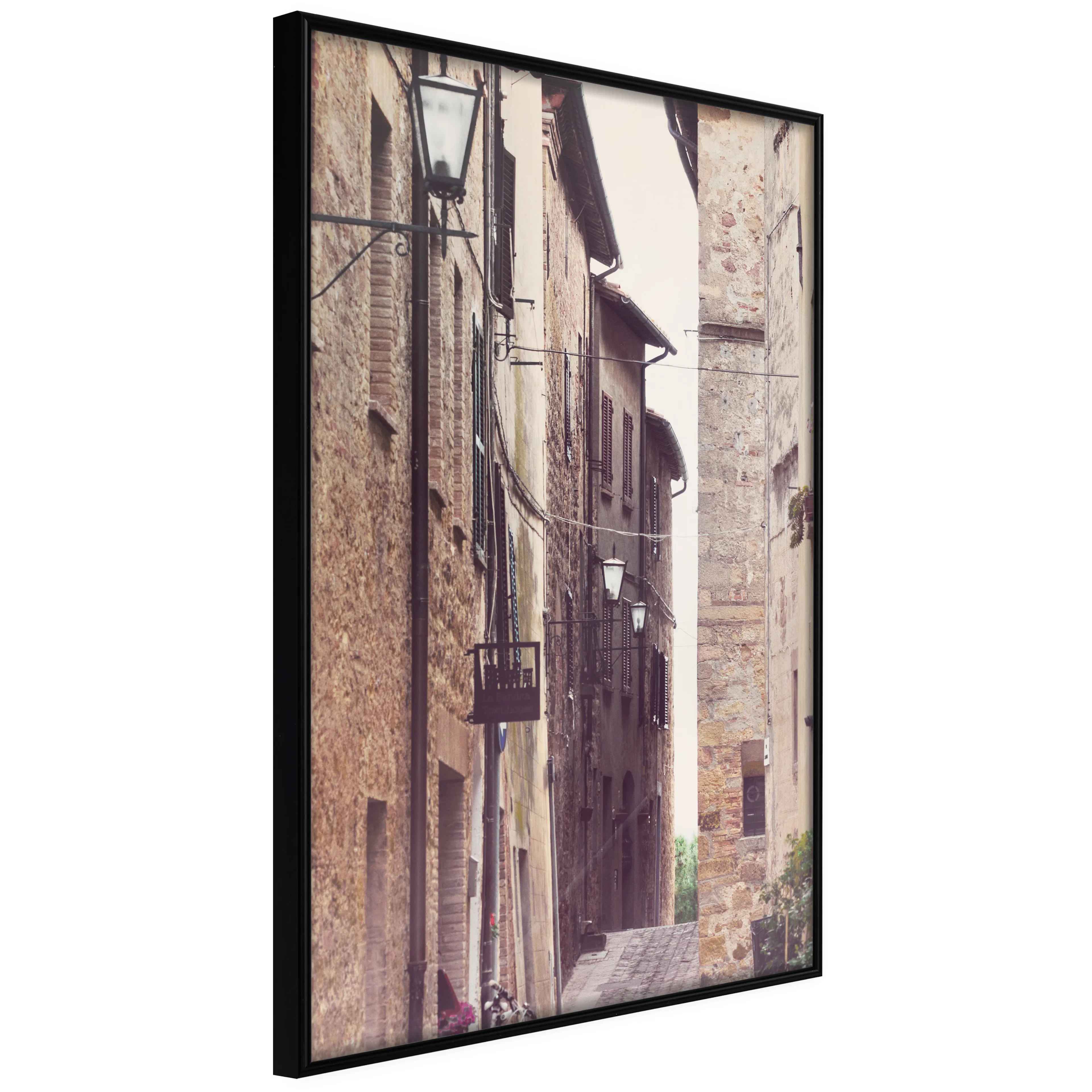 Affisch - Old Street [Poster] 40x60 Svart ram, 40x60 cm