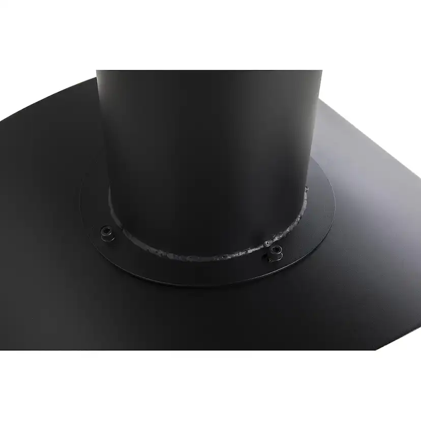 Braskamin Arkiio Mauro Svart Takhängd Etanolkamin i Stål