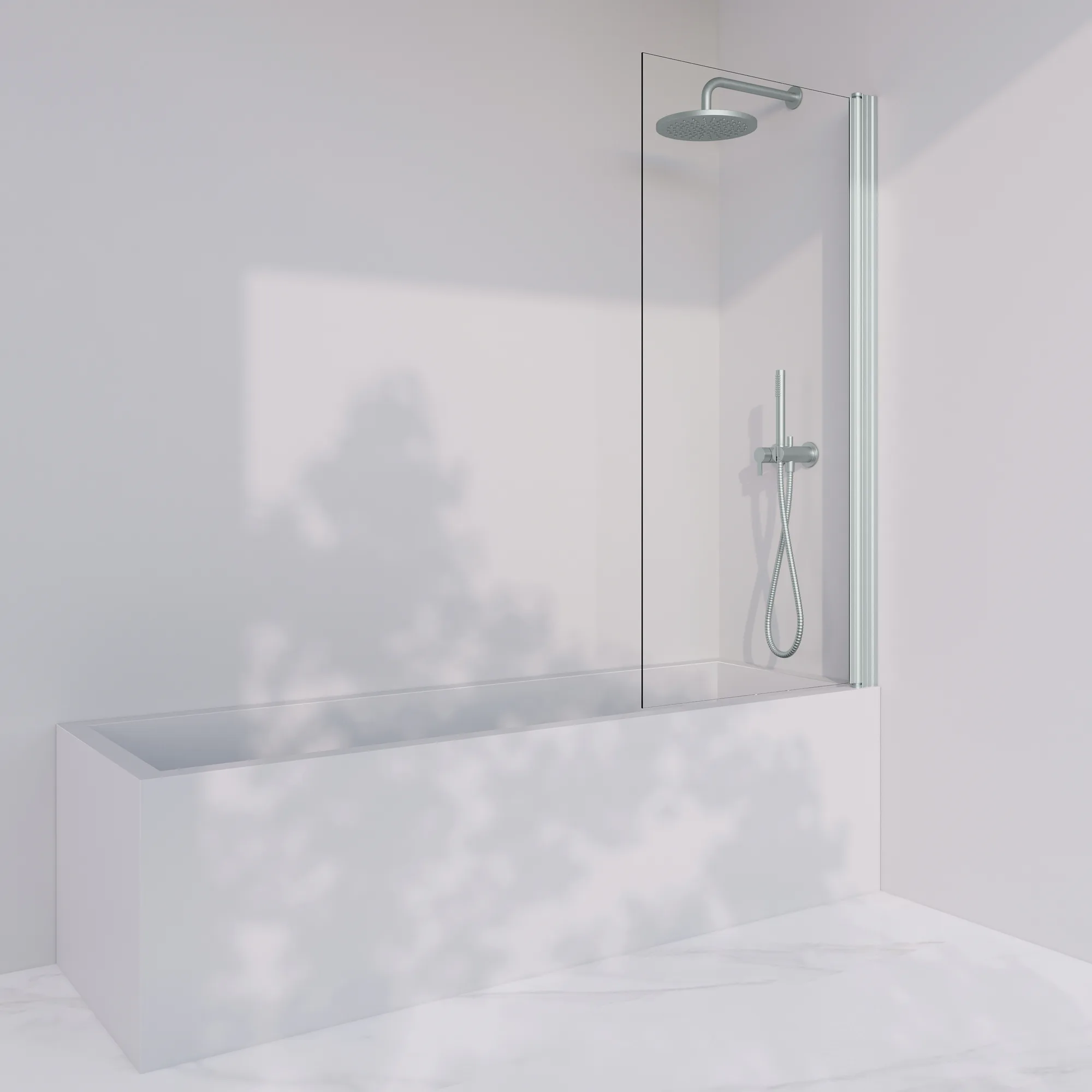 Invitrea Prime PK2/77x140/Blankpolerad/Klart glas Glastyp:Klarglas, Profil:Blankpolerad