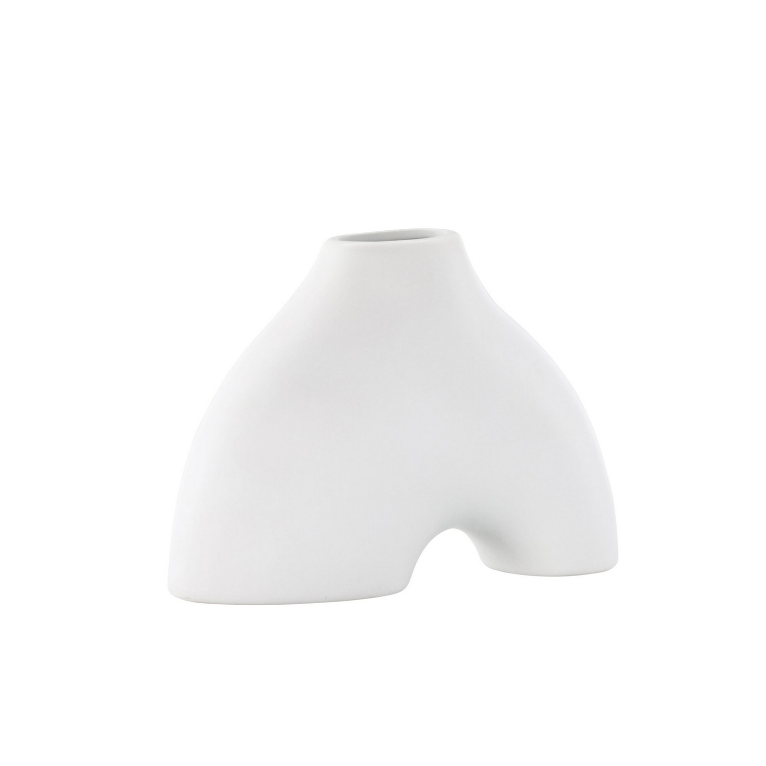 Kento Vase - White - 21*8*15Hcm Vit