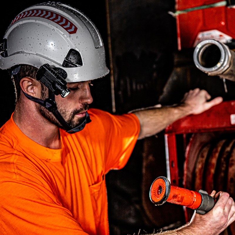 Hjälmlampa Coast SHL2R 500 Lumen