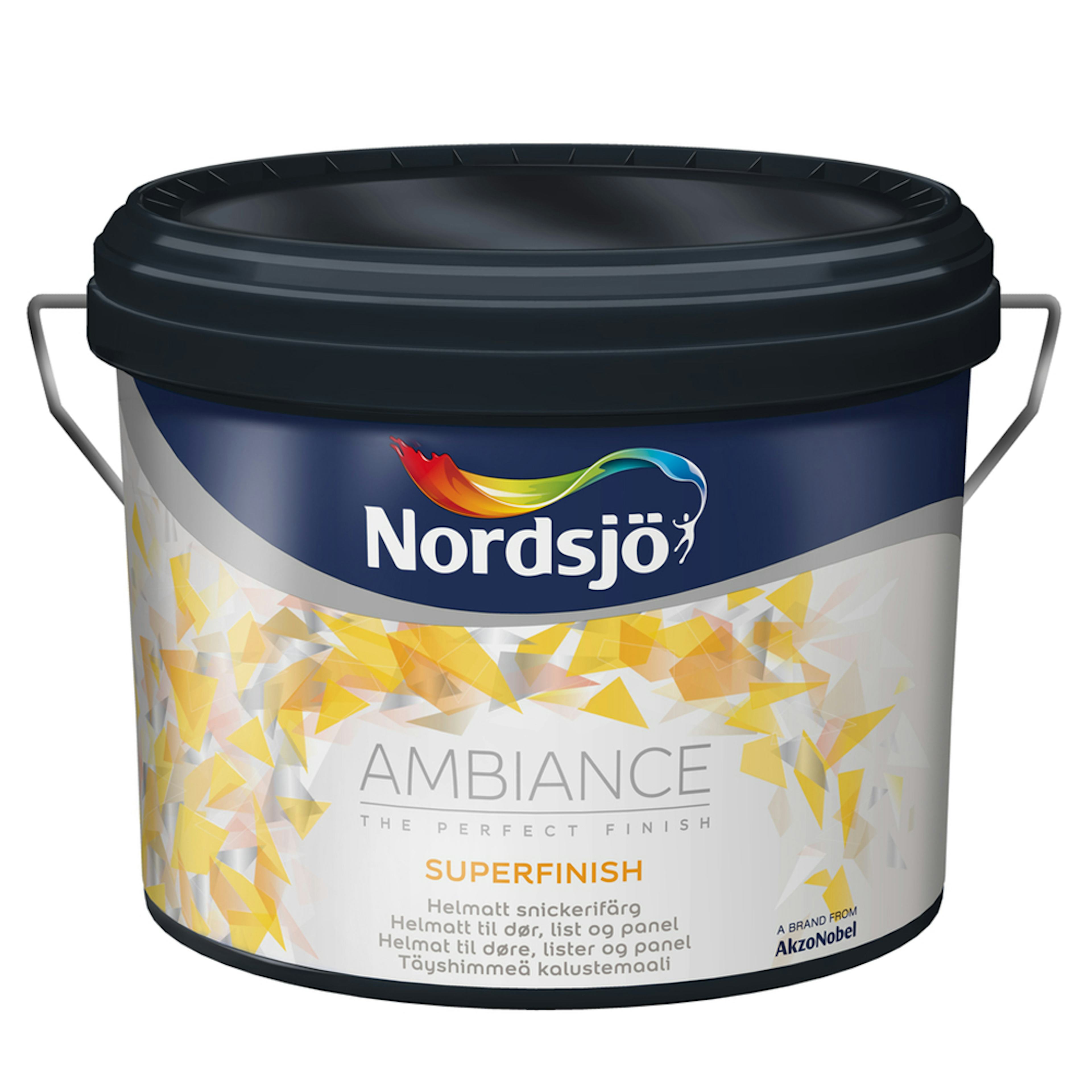 Snickerifärg Nordsjö Ambiance Vit Helmatt