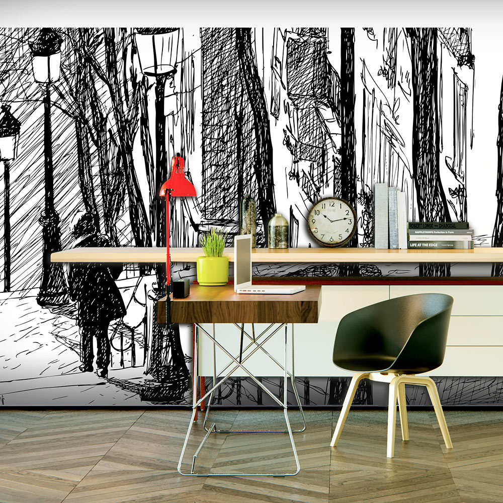 Fototapet XXL Arkiio stairs Montmartre 550x270 cm