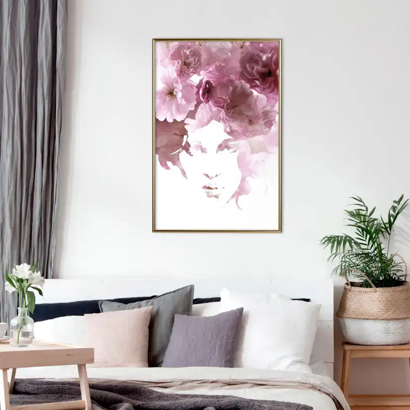 Poster Artgeist Affisch Flowery Look