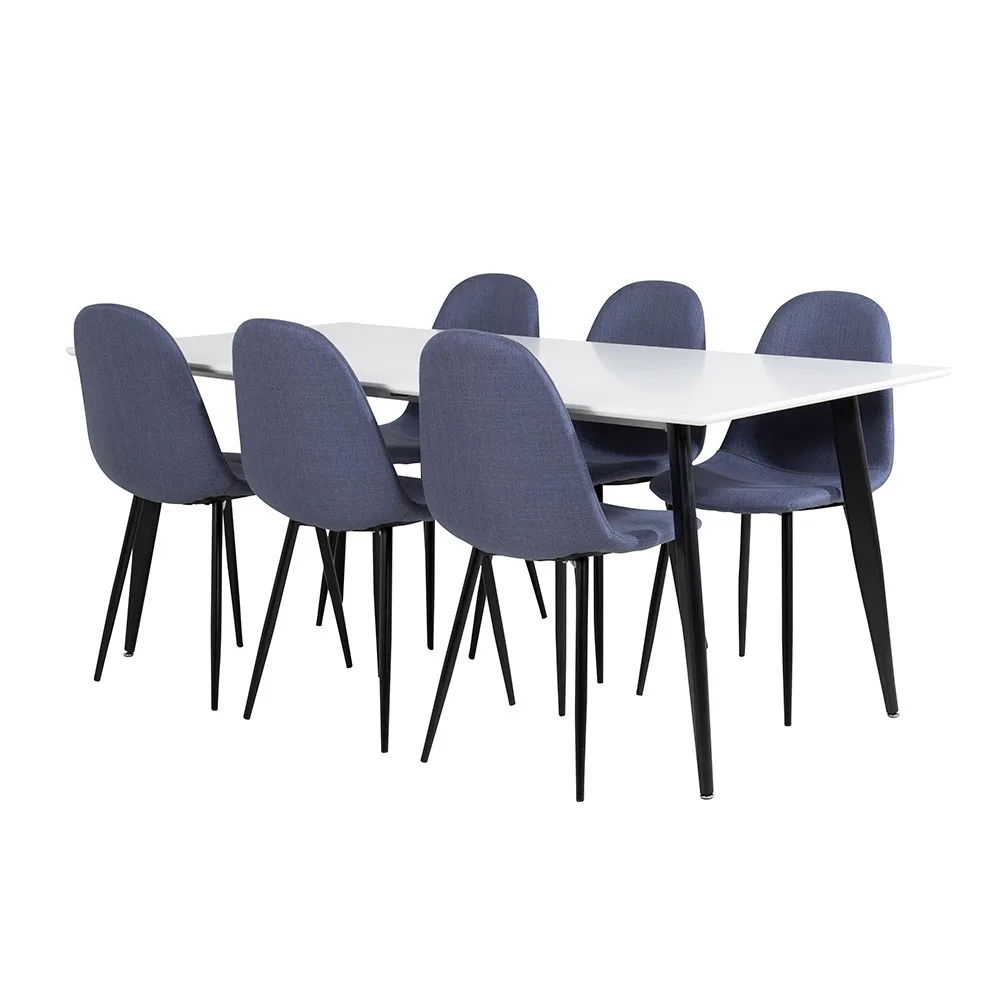 Vit/Svart/Blå