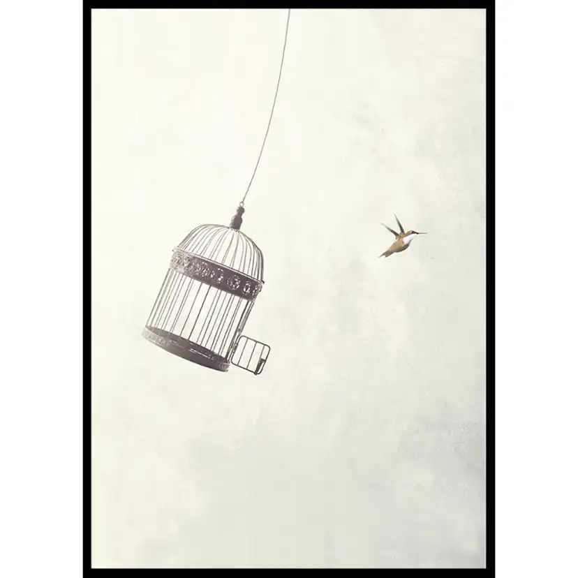 Poster Gallerix Flying Towards Freedom