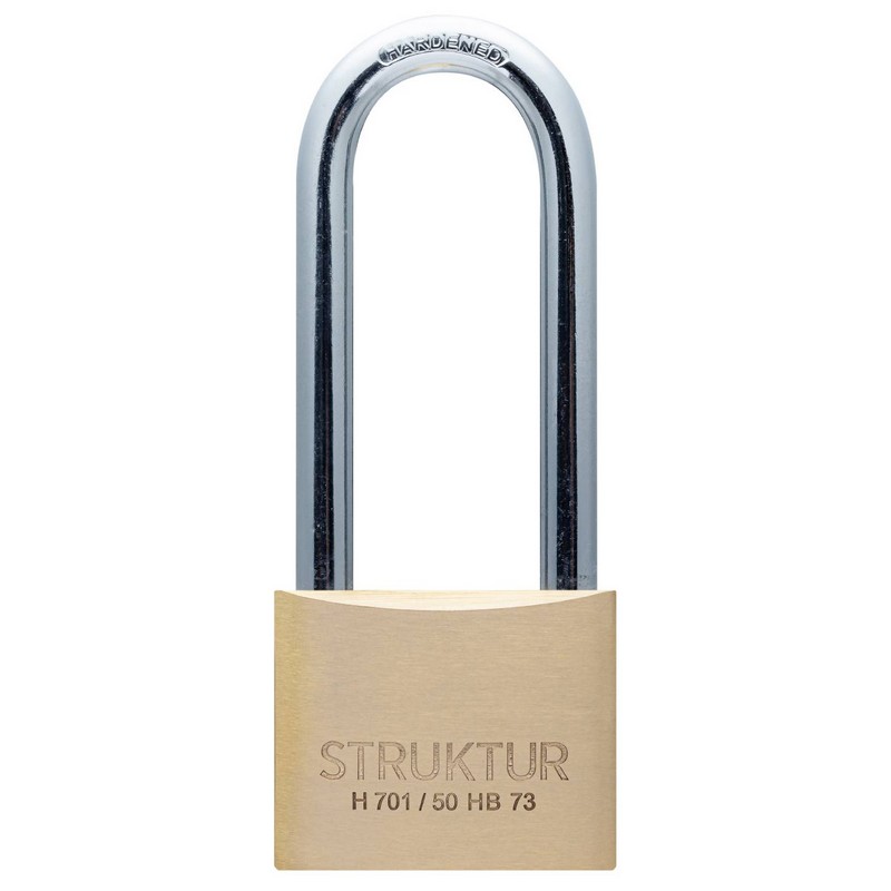 Hänglås Millers Mässing H 701/50Hb73