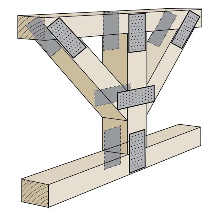 Hålplatta Hp 80x240x1,5 80x240x1,5 mm