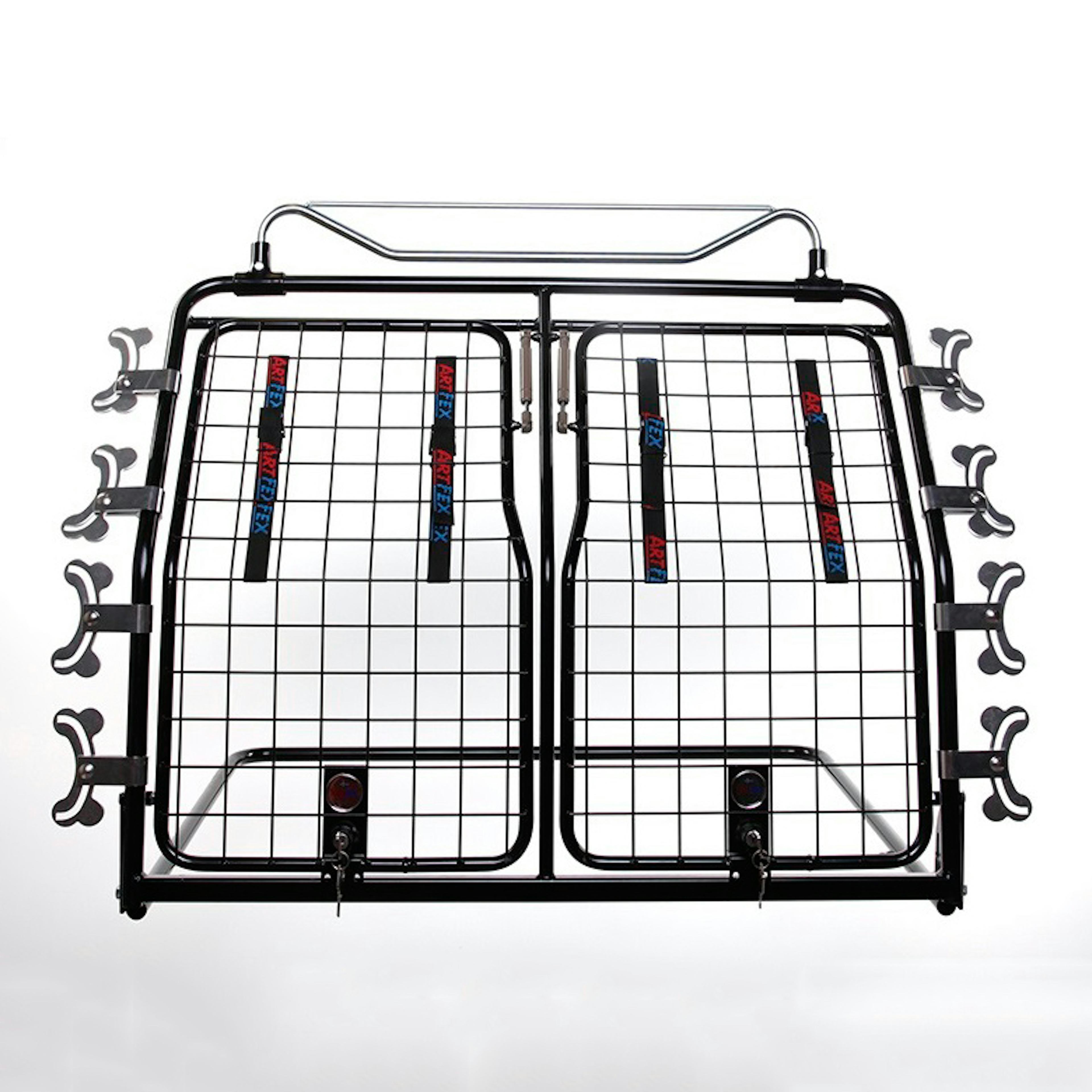 Hundgrind Artfex Modell 2 Dubbeldörr