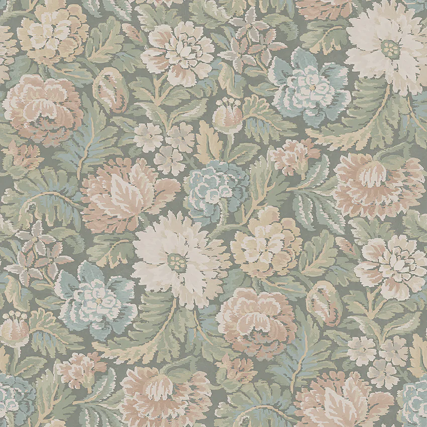 Tapet Boråstapeter Nightingale Garden 3562 Non Woven, Mönstrad Grön