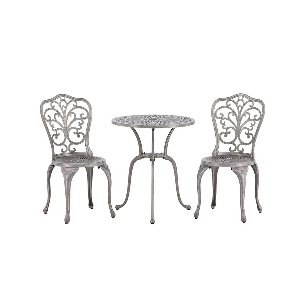 Cafégrupp Venture Home Nandin ø60 cm med 2 Stolar