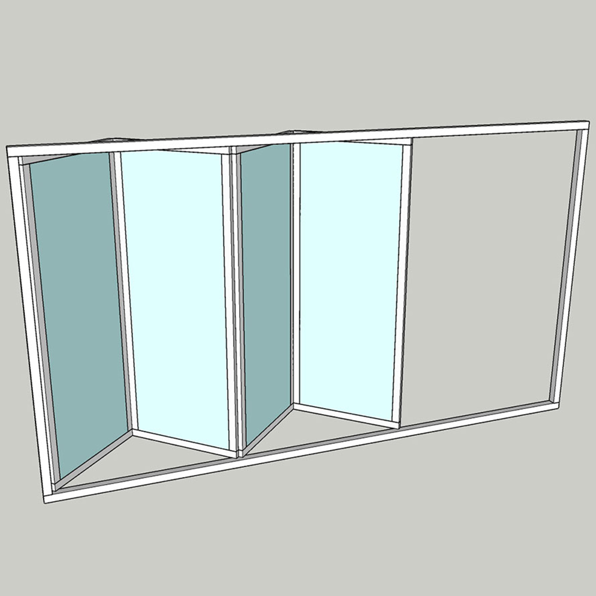 Vikparti Allvy Sunroom s30 4-Delad