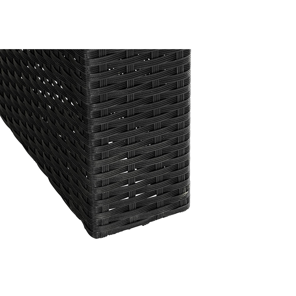 Matbord Comfort Garden Majestic 210x100 cm Svart