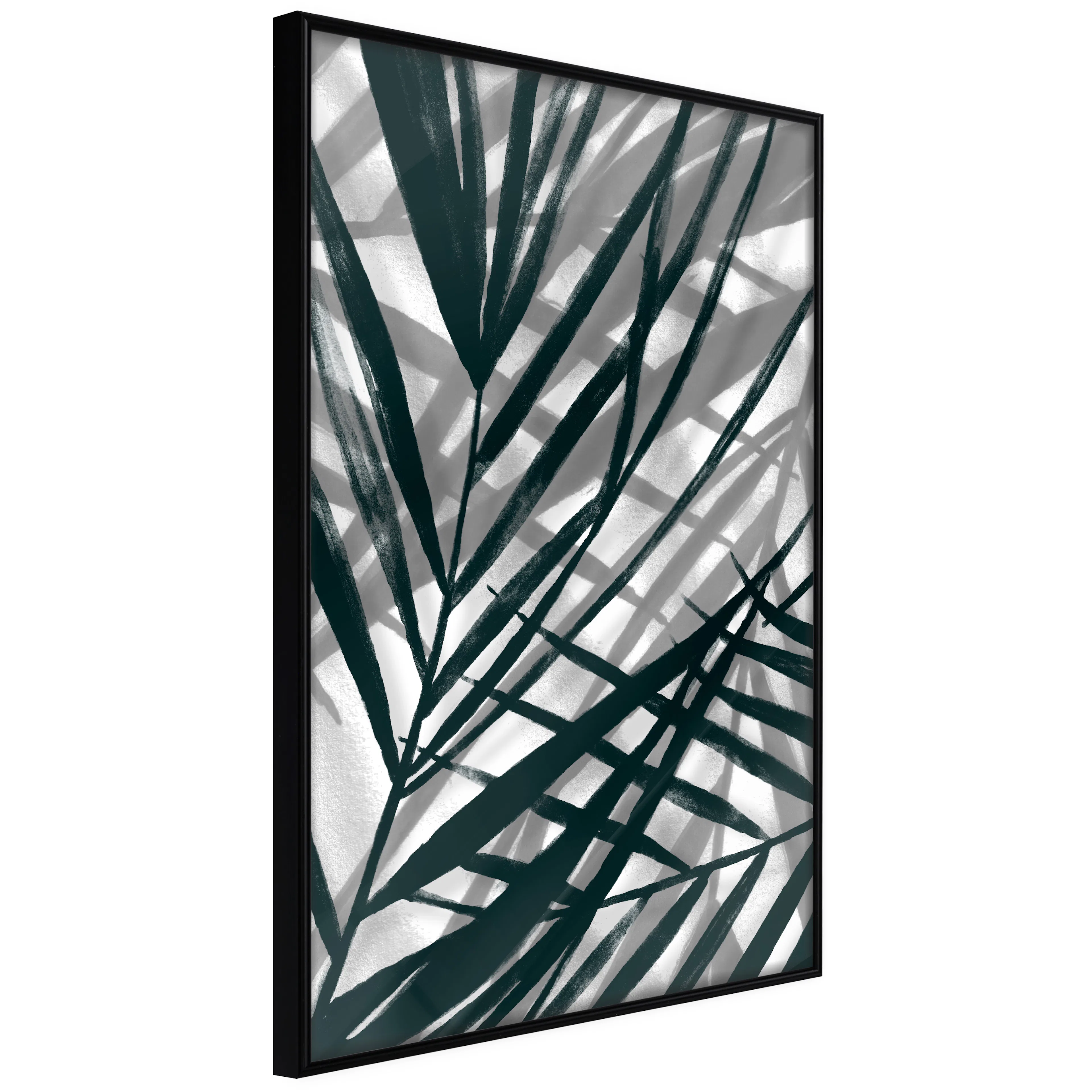 Affisch - In the Shade of Leaves [Poster] 40x60 Svart ram, 40x60 cm
