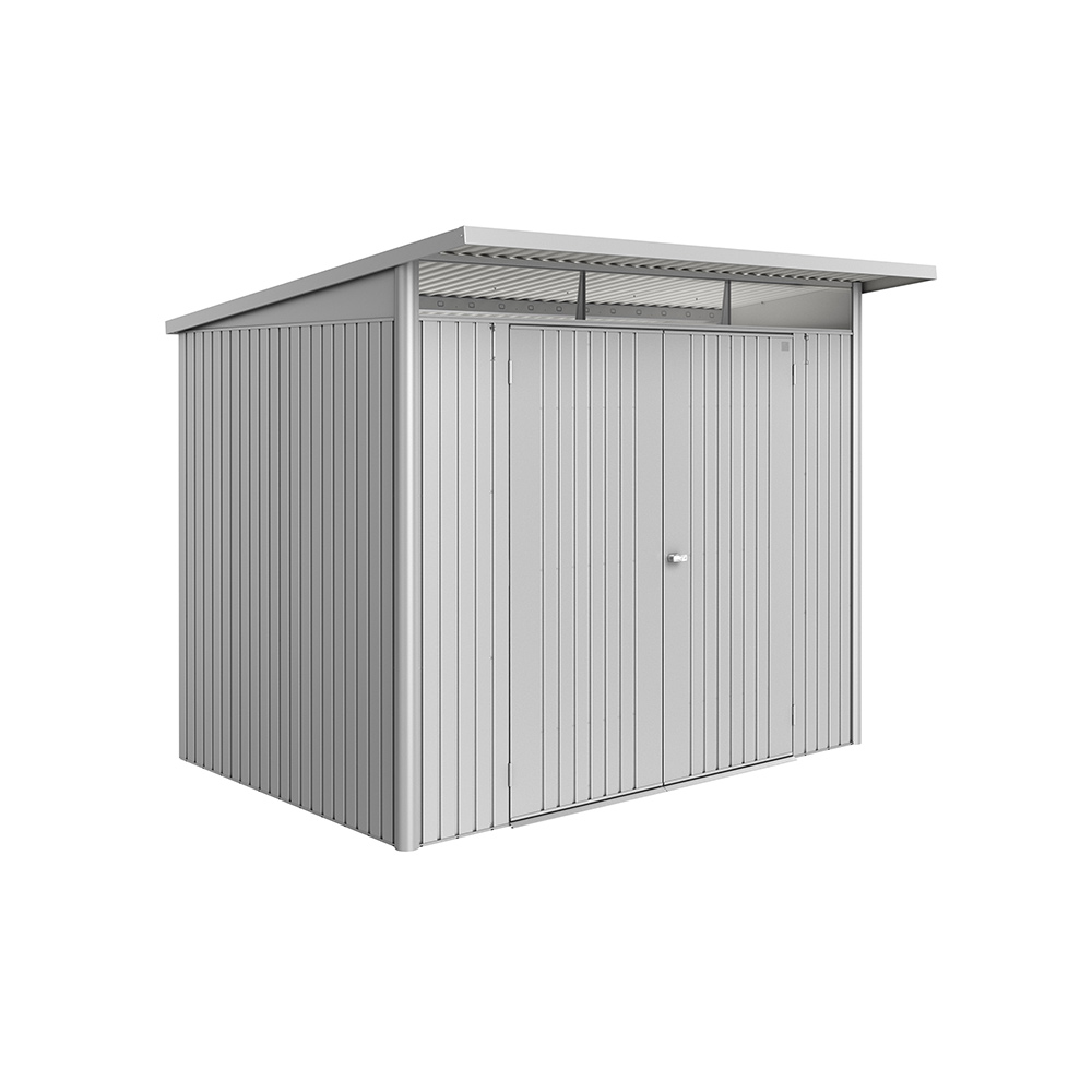 Redskapsbod Biohort Avantgarde Eco A5 Metallic Silver Dubbeldörr