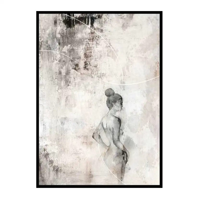Poster Gallerix Watercolor Lines No2