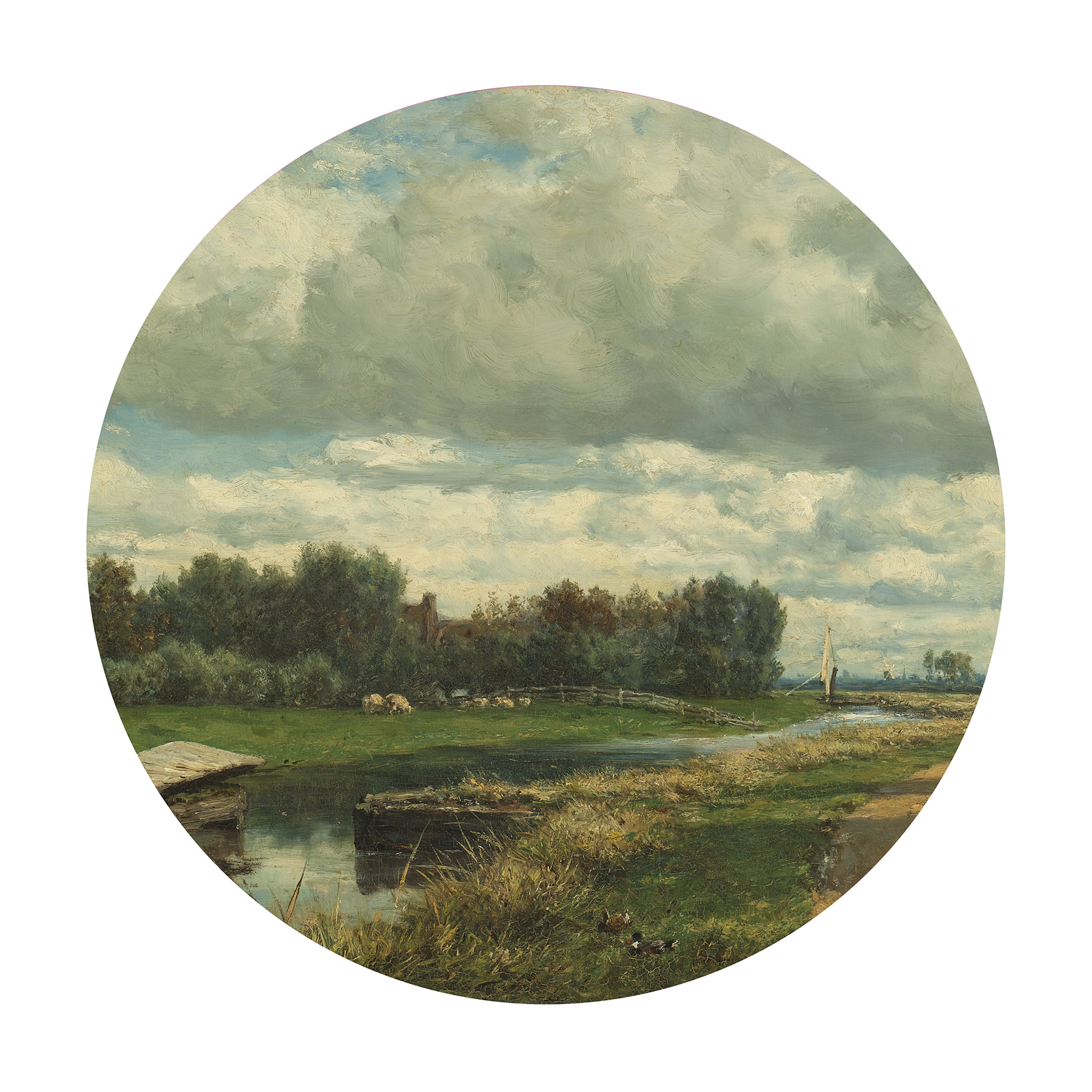 Väggdekor Art for the Home Rijksmuseum Landskap