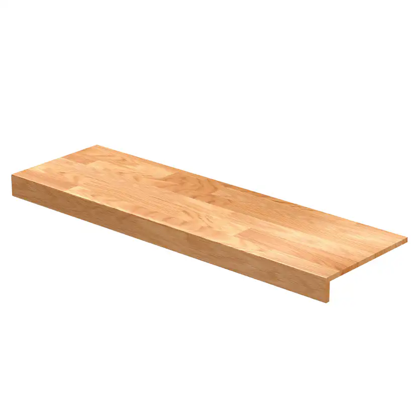 Trapprenovering Lundbergs Classic Lackad Ek Enkelsteg